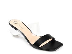 Journee Collection July Sandal - Free Shipping | DSW Black Sandals Flat, The Dazzling, Bridal Wedding Shoes, Bridesmaid Shoes, Adidas Fashion, Trending Sneakers, How To Make Shoes, Nike Fashion, Journee Collection