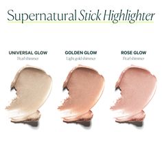 Highliter Makeup Stick, Dewy Highlighter, Highlighter Stick, Stick Highlighter, Cream Highlighter, Shimmer Lights, Dewy Skin, Gold Shimmer, Highlighter