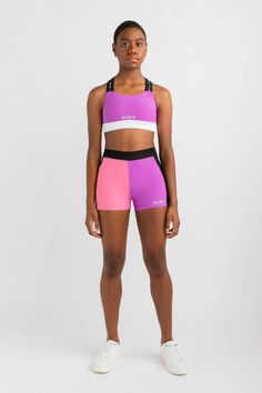 As the name suggests, these shorts have been designed with extreme fun in mind. Styled in a shorty length shape with a mid-rise, sitting just below the belly button. The legs are colour blocked in vivid alternating colour with a soft mesh elastic waistband that holds up where it counts. Fun Shorts, Hold Ups, Belly Button, Color Block, Mid Rise, Mesh, Elastic, Turn Ons, Quick Saves