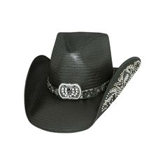 Bullhide Cowgirl Fantasy - Womens Straw Cowgirl Hat - Hatcountry Snake Hat, Straw Cowgirl Hat, Custom Cowboy Hats, Icing On The Cake, Cowgirl Hat, Cowgirl Hats, Hat Band, Large Black, Panama