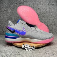 Item: Nike Zoom Lebron Nxxt Gen '1984' Men's Basketball Wolf Grey Pink Style Code: Dr8784-002 Condition: 100% Authentic. Brand New Never Worn. No Box Included Size: 17 Men's Color: Wolf Grey/Pink Seller Notes: -100% Trusted Seller. Your Satisfaction Is Very Important To Me! -Orders Before 8am Pst Will Ship Out Same Day; Orders After 8am Pst Will Ship Out Next Business Day, Guaranteed!(Special Requests Available, Please Ask!) -Shipping From California -Bundles Available!!! -All Sales Are Consider Lebron Nxxt Gen, Pink Style, Mens Basketball, Nike Zoom, Pink Fashion, Nike Men, Athletic Shoes, Men's Shoes, Basketball