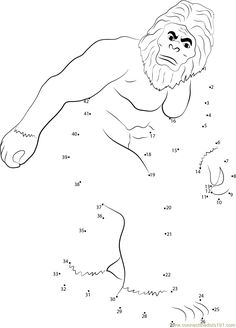 the little mermaid cartoons dot to dot printable coloring pages for kids and grown ups