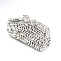 100% handmade evening bags. For Women Who Go For Shopping, Dating, Evening Party or Wedding.Manufacturing time 3-5 days, shipping time 3-5 days.  Send us inquiry for wholesale or OEM production. Crystal Purse, Crystal Handbag, Purse Luxury, Clutch Bag Wedding, Bridal Purse, Luxury Clutch, Rhinestone Clutch, Crystal Bags, Crystal Clutch