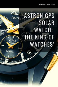 Marking the 160th anniversary of Kintaro Hattori’s birth, the special edition Astron GPS Solar watch from Seiko pays tribute to the leadership of a man who would come to be known as the “King of watches in the East”. Decked out in piano blacks and regal golds, you might as well call the Astron timepiece the “king of watches” while you’re at it. #nextluxury #seikowatches #seikoastron #astrongpssolarwatch #solarwatch Build Your Own Wardrobe, To Be Known, Luxury Aesthetic, Action Film, Seiko Watches