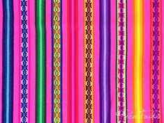 colorful striped fabric with different colors and patterns