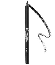 Find URBAN DECAY 24/7 Glide-on Waterproof Eyeliner Pencil on Editorialist. A bestselling luxury eye pencil that glides on ultra-creamy and delivers long-lasting eyeliner looks that won't smudge-now in viral shade, Space Cowboy. Highlighted Ingredients: - Vitamin E- Jojoba Oil - Cottonseed Oil Ingredient Callouts: Free of parabens. It is also vegan, cruelty-free, and comes in recyclable packaging.What Else You Need to Know: The Space Cowboy eyeliner gives you a warm shimmery nude liner in the sam Eye Pencil Aesthetic, Black Eye Pencil, Pencil Eye, Waterproof Eyeliner Pencil, Long Lasting Eyeliner, Space Cowboy, Xmas List, Eyeliner Pencil, Eyeliner Looks