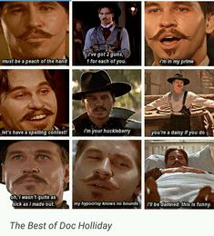 the best of doc holliday from indiana jones to indiana jones, i'm not sure what he is