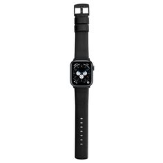 Style your Apple Watch with our everyday leather band. Crafted from the highest quality full-grain leather and stainless steel hardware. A minimal adapter (connector) that integrates seamlessly with the Apple Watch. With a modern design made to last a lifetime, the leather band will only look better with age. Modern Black Watch Bands For Everyday, Modern Watch Accessories With Leather Strap, Modern Leather Strap Watch Bands, Modern Black Everyday Watch Bands, Modern Leather Apple Watch Band For Everyday Use, Modern Business Watch With Black Band, Modern Black Band Watch Accessories For Business, Modern Leather Strap Watch Bands For Everyday, Modern Leather Apple Watch Band