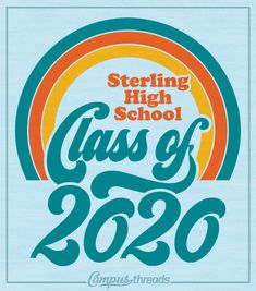 the logo for sterling high school class of 2020