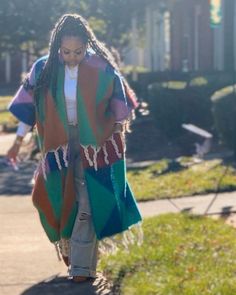 This super soft and warm wool cardigan kimono is perfect for the cold weather. Unlike other sweaters and wools, the wool used for this beauty is non itchy. Think of your favorite throw blanket, the comfort and warmth it gives but 10x stylish and wearable any where. This kimono is all that and more! One size fits S-4X Material: Wool Oversized Fringe Sweater For Winter, Fringe Shawl Cardigan For Fall, One Size Acrylic Outerwear For Layering, One Size Fringe Cardigan For Fall, Oversized Shawl Cardigan For Winter, Multicolor Acrylic Outerwear For Layering, Oversized Fringe Cardigan For Fall, Cozy Fringe Cardigan For Fall, Cozy Acrylic Sweater Coat For Layering