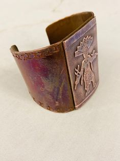 Western Patina Cuff Bracelet Gift, Southwestern Style Collectible Cuff Jewelry, Turquoise Concho Bohemian Cuff Bracelet, Bohemian Style Collectible Cuff Bracelet With Patina, Southwestern Cuff Collectible Jewelry, Western Look, Statement Bracelet, Vintage Boho, Boho Jewelry