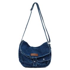 PRICES MAY VARY. Stylish and Durable: The crossbody bag is made of denim fabric, which not only adds a fashionable touch but also ensures its durability. It can withstand daily wear and tear, making it a long-lasting accessory. Practical and Organized: Size--12.6*3.1*10.2(L*W*H). The denim bag is designed with functionality in mind. It allows you to keep your belongings organized and easily accessible. The main compartment is spacious enough to hold larger items, while the 2 front snap pockets a Bag Aesthetic For School, Aesthetic For School, Denim Messenger Bag, Camping Materials, Beach Formal, Denim Shoulder Bag, Tote Bag Aesthetic, Casual Tote Bag, Denim Shoulder Bags