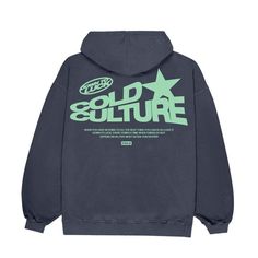 Cold Culture, Color Logo, Winter Fits, Workout Hoodie, Dream Clothes, Oversize Hoodie, Indigo Blue, Perfect Shirt, Fitness Inspo