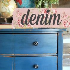 Denim – Sweet Pickins Milk Paint Furniture Mods, Milk Paint Colors, Real Milk Paint, Earth Materials, Small Dresser, Farmhouse Paint, Red Wagon, Chippy Paint, Painted Denim