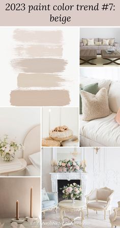 the interior paint color trend is beige