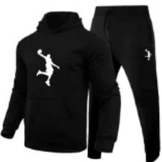 Winter 2pcs Sets Tracksuit Men Hooded Sweatshirt+Pants Pullover Hoodie Sportwear Suit Ropa Hombre Casual Men Running Set Cotton Long Sleeve Sports Sets, Cotton Sports Sets With Long Sleeves, Black Cotton Crew Neck Tracksuit, Black Hooded Cotton Set, Winter Black Crew Neck Sets, Casual Black Hooded Set, Black Sportswear Sets For Winter, Black Cotton Sportswear Set, Outer Casual