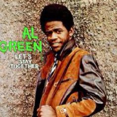 the album cover for al green's let's stay together, featuring an image of