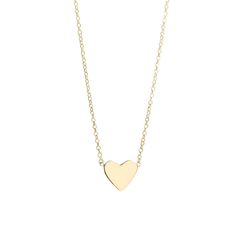 Heart Necklace | Ariel Gordon Jewelry Small Heart Necklace, Layered Chains, 14k Gold Necklace, Valentine's Day Outfit, Mini Heart, Small Heart, Personalized Necklace, Lauren Conrad, Cleaning Jewelry