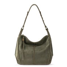 Timeless, roomy and durable, the Los Feliz Hobo is crafted from premium leather responsibly sourced from Leather Working Group gold-medal-certified tanneries. Fitted with  REPREVE® lining and kitted with myriad pockets, this slouchy work-to-weekend style will quickly become your go-to handbag. Exterior: Leather Interior: Repreve Lining Antique silver tone hardware Main zipper closure Back zipper pocket Interior contains back wall slip pocket, zipper pocket and two front wall multi-functional pockets Single adjustable strap Premium leather from a Leather Working Group Gold-rated certified tannery, REPREVE lining made from recycled materials including plastic bottles Front Wall, Gold Rate, Weekend Style, The Sak, Gold Medal, Leather Interior, Leather Working, Hobo Bag, Plastic Bottles