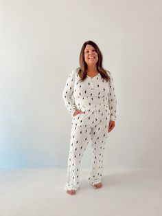 Our favorite pajamas are now available for women too! Elevate your sleepwear game with these Black & White Lightning Bolt Women’s Bamboo Pajamas: lightweight, breathable bamboo fabric, featuring a fashionable black and white lightning bolt print. Super-soft and cozy, these pajamas are excellent for lounging, and are breast feeding friendly, too. Experience the luxurious comfort of bamboo today! These pajamas feature snaps down the front for easy accessibility for breastfeeding moms and elastic w Black And White Lightning, Pajamas White, Baby Bow Hats, Nursing Pajamas, White Lightning, Diaper Bag Accessories, French Baby, Nursing Wear, Baby Sleep Sack