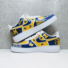 Sporty Customizable Blue Sneakers, Blue Customizable Sporty Sneakers, Customizable Sporty Blue Sneakers, Blue Low-top Custom Sneakers For Sports Events, Yellow Low-top Sneakers With Custom Artwork, Customizable High-top Sporty Sneakers, Customizable Sporty High-top Sneakers, Customizable Sporty Sneakers For Sports, Customizable Lace-up Sneakers