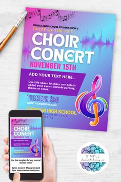 concert flyers, decades dance flyers, musical flyers, quick and easy to personalize and send digitla or print today! Lifetime access to your template! Simple Desert, Concert Flyers, Flyers Template, Concert Flyer, Music Flyer