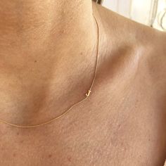 Honor Yourself, Initials Necklace, Classy Jewelry, Vermeil Jewelry, Jewelry Lookbook, Layering Necklace, Jewelry Inspo, Dream Jewelry