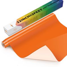 PRICES MAY VARY. 【EASY TO WEED & CUT】：Our high-quality orange htv is easy to cut, weed and transfer.The orange heat transfer vinyl will save your time on figuring out the cutting side and the image you cut，which is compatible with most cutting machines. You could follow the steps to set the parameters to achieve precise cutting and ironing. Our orange iron on vinyl is temperature, pressure sensitive and can be easily torn off once the design is transferred to the fabric. 【GREAT STICKINESS & DURA Vinyl For Cricut, Vinyl Roll, Vinyl Heat Transfer, Vinyl Rolls, Heat Press Machine, Htv Vinyl, Press Machine, Iron On Vinyl, Cricut Vinyl