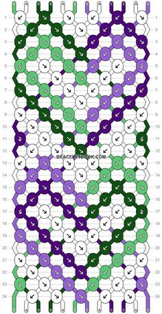 an image of the same pattern as shown in this diagram, with different colors and sizes