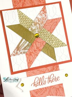 a close up of a card with a star on it