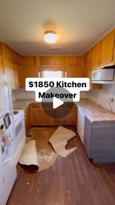 the kitchen is clean and ready to be used as a studio apartment for $ 1300