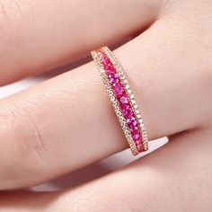 Peach Pink Sapphire wedding band women Half Eternity Band Dainty Micro pave Delicate Diamond ring Stacking promise Anniversary Matching band by RingOnly on Etsy https://www.etsy.com/listing/495031456/peach-pink-sapphire-wedding-band-women Pink Diamond Half Eternity Band, Pink Half Eternity Diamond Band, Pink Eternity Band For Promise Ring, Pink Half Eternity Jewelry, Elegant Pink Eternity Band For Promise Ring, Pink Eternity Band For Wedding, Wedding Eternity Band With Pave Setting, Half Eternity Band Promise Ring, Half Eternity Cubic Zirconia Bands In Fine Jewelry Style