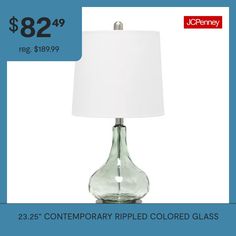 a table lamp with a price tag for $ 82 99 reg 19 9999