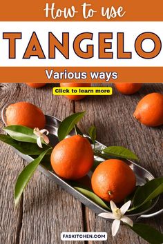 A vibrant image of fresh tangelos arranged in a bowl. The tangelos have bright orange skin with a slightly pebbled texture, showcasing their juicy and tangy appeal. Some tangelos are cut in half, revealing their juicy, orange flesh filled with small, sweet segments. The bowl is placed on a wooden table, surrounded by green leaves, creating a fresh and inviting atmosphere that highlights the fruit's natural beauty. Perfect for a healthy snack or ingredient in salads and desserts. Tangerine Benefits, Nectarines Benefits, Mandarin Orange Benefits, Benefits Of Star Fruit, Different Types Of Citrus Fruits