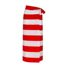 Sunshine Tienda® Capitana Stripe Sarong Multicolor Cotton Vacation Sarong, Red Summer Sarong, Multicolor Beach Season Sarong Cover-up, Multicolor Sarong For Beach Cover-up, Multicolor Cotton Sarong For Beach Cover-up, Sarong Dress, Travel Cubes, Bold Stripes, Summer Gifts