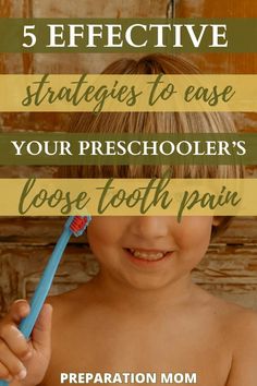 Learn how to relieve your toddler’s loose tooth pain with these top 5 tips. These quick and effective solutions will help your child feel better tonight! Tooth Ache Relief