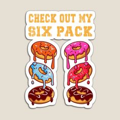 Donut Humor, Six Packs, Gym Humor, Daily Activities, Packing Design, Designer Socks, Sarcastic Humor, Donuts, Mens Gifts