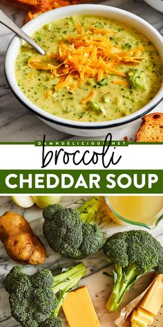 Nothing beats homemade soup! This is the BEST Broccoli Cheddar Soup for your fall dinner ideas. So creamy and so cheesy, this broccoli soup is a yummy comfort food even picky eaters will love! Fall Dinner Ideas, The Best Broccoli, Best Broccoli, Dinner Vegetarian, Homemade Soup Recipe, Broccoli Soup, Broccoli Cheese Soup, Broccoli Cheddar Soup, Broccoli Cheese