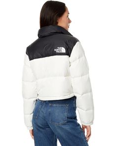 Women's The North Face Nuptse Short Jacket | Zappos.com North Face Nuptse Short Jacket, Nuptse Short Jacket, Ladies Short Jackets, North Face Nuptse, Mock Neckline, Finish Line, Women's Coats, North Face Women, North Face Jacket