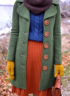 Oh my, this outfit! From Melodic, Thrifty, & Chic Your Life, Look Retro, Orange Skirt, 가을 패��션, Looks Style, Moda Fashion, Pretty Outfits