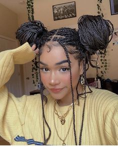 Cute Box Braids, Cute Box Braids Hairstyles, Box Braids Styling, Pretty Braided Hairstyles, Girls Hairstyles Braids, Curly Hair Inspiration, Long Braids, Box Braids Hairstyles, Braids For Black Hair