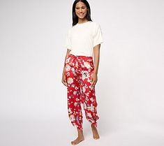 Just add a cup of hot cocoa. This playful pajama set is (almost) all you need for a cozy night in. From Tolani Collection. Red Relaxed Fit Sleepwear For Pajama Party, Red Relaxed Fit Sleepwear For Loungewear, Red Relaxed Fit Sleepwear, Comfortable Red Sleepwear For Loungewear, Casual Sleepwear With Long Pants For Overnight, Cup Of Hot Cocoa, Tie Pants, Cozy Night, Sleepwear & Loungewear