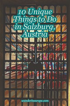 an image of a window with the words 10 unique things to do in san antonio, australia