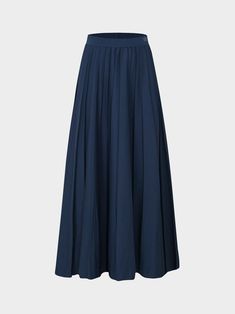 Upgrade your wardrobe with our Pleated Skirt 35"-Mallard Blue. Perfect for any occasion, add this classic piece to your collection today. Blue A-line Maxi Skirt With Lining, Elegant Blue Pleated Skirt, Chic Blue A-line Maxi Skirt, Blue Midi Length Pleated Skirt For Workwear, Blue Skirted Bottoms With Pleated Waist, Elegant Blue Midi Bottoms, Elegant Blue Midi-length Bottoms, Elegant Blue Midi-length Pleated Skirt, Elegant Blue Midi Length Bottoms