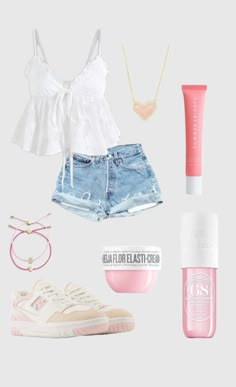 New Outfit Ideas 2024 Summer, Teen Girls Summer Outfits, Aesthetic Outfits Girl Summer, Tropical Outfits For School, Sommer Outfit Teenager, Teenager Outfits Summer, Summer Shirt Outfit, Teen Vacation Outfits, Summer Outfits Teen Girl