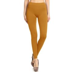 Product Description: Elevate your comfort and style with our Solid Color Basic Soft Comfy Leggings. These leggings are designed to be your go-to wardrobe essential, offering a perfect blend of comfort, versatility, and fashion. Crafted from a high-quality, ultra-soft fabric, these leggings provide a luxurious feel against your skin, ensuring all-day comfort. Size Chart(Inches) / HLE00074 1X2X => Waist: 34-37 2X3X => Waist: 38-41 LXL => Waist: 30-33 SM => Waist: 26-29 Size: L-XL.  Color: Beige. Color Leggings, Moa Collection, Comfy Leggings, High Waist Leggings, Mustard Color, High Waisted Leggings, Colorful Leggings, Wardrobe Essentials, Soft Fabric