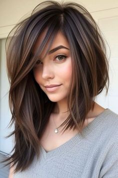 29+ Shoulder Hairstyles for Thick Hair Women 21 Foods For Pregnancy, Foods For Hair Growth, Below Shoulder Length Hair, Foods For Hair, For Fast Hair Growth, Melt Belly Fat