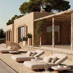 Milos - Sun Lounger - Molecule Design-Online Santa Fe Architecture, Exterior Dining, Organic Seating, Comfortable Outdoor Furniture, Jean Marie Massaud, Mediterranean Landscaping, Beach Cottage Style, Outdoor Furniture Collections, Milan Design Week