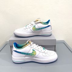 Bought As Youth Shoes Size 6.5 (Same As Men’s 6.5 Or A Woman’s Size 8) Nike Airforce 1, Youth Shoes, Shoes Size 6, Nike White, Kids Nike, Shoes Nike, White Nikes, Nike Air Force, Kids Shoes