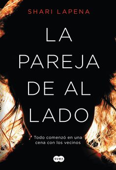 the cover of la paredja de al lado by shari lapena